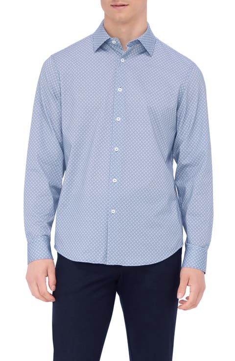 James OoohCotton® Print Button-Up Shirt
