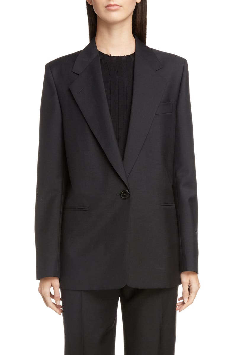 Acne Studios Wool & Mohair Blazer, Main, color, 