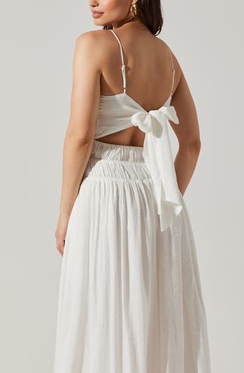 Andrina Shirred Maxi Sundress