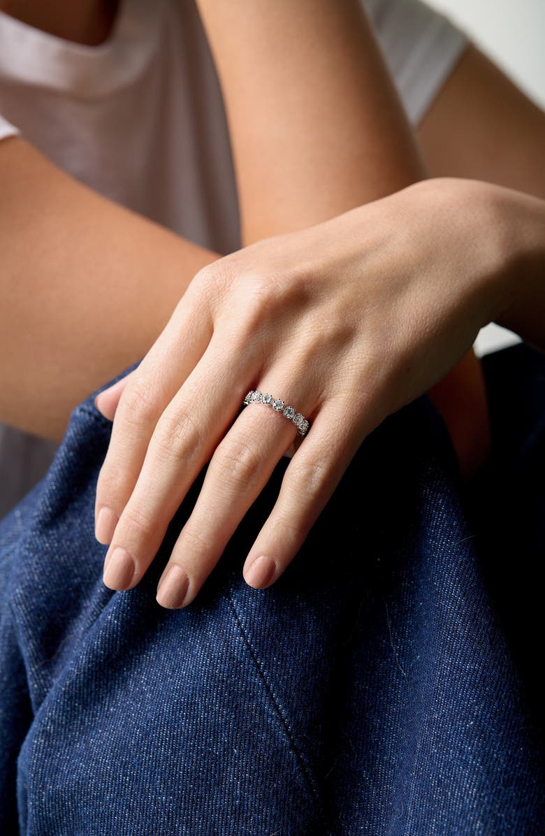 Bony Levy Audrey Diamond Eternity Ring, Alternate, color, 18K White Gold