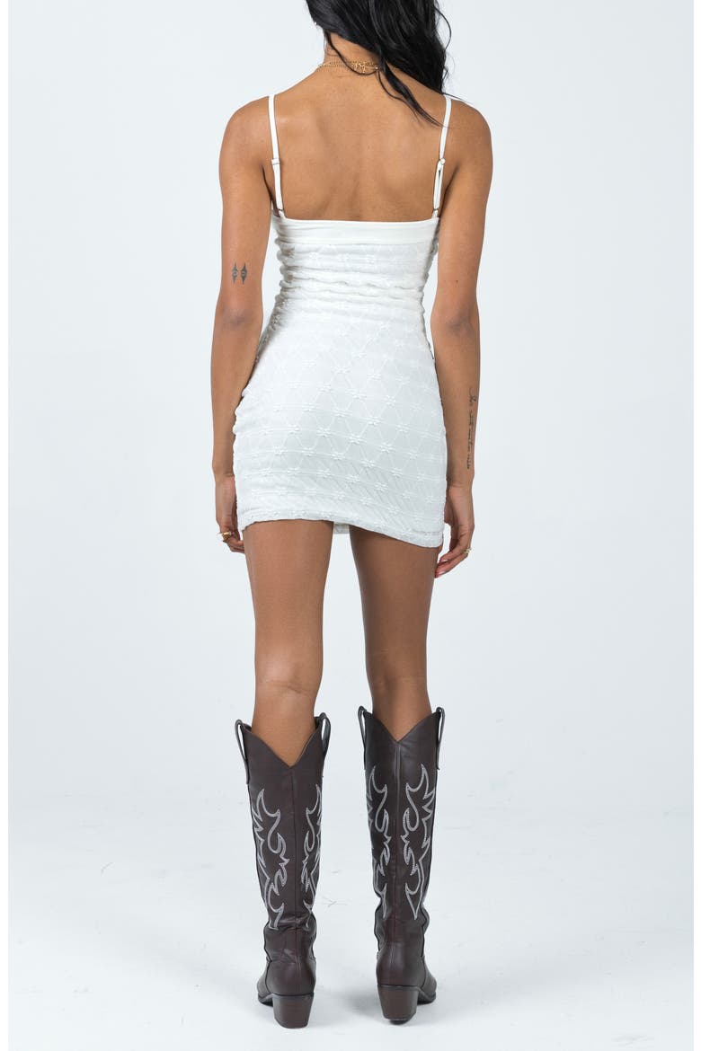 Rosana Sleeveless Minidress, Alternate, color, WHITE