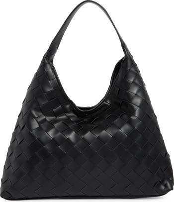URBAN EXPRESSIONS HANDBAGS Allover Woven Hobo Bag