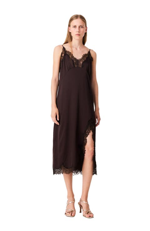 Midi slip dress