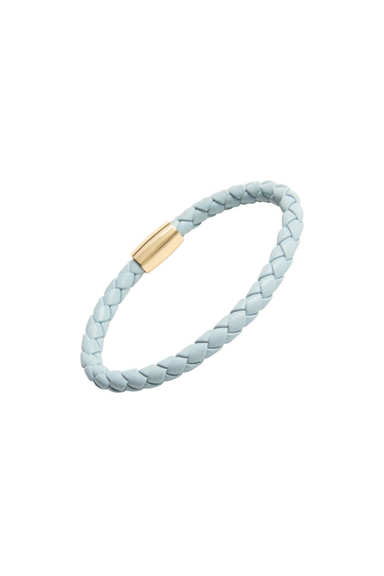 Calypso Petite Sterling Leather, Main, color, Light Blue