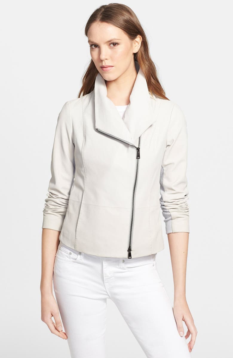 Vince Leather Scuba Jacket, Main, color,