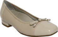 David Tate Alpha Square Toe Flat