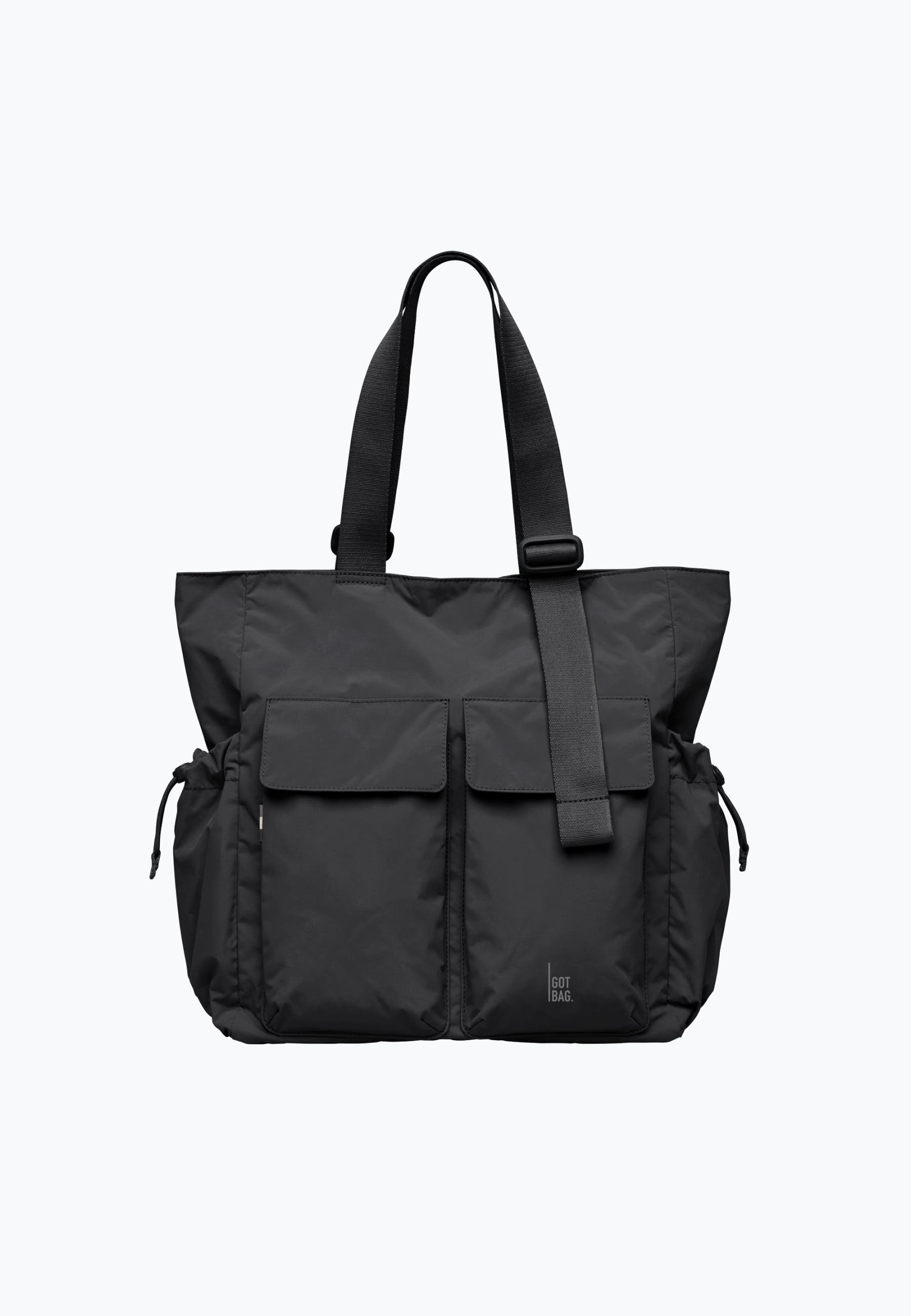 GOT BAG Mellow Tote Recycled Nylon Bag, Main, color, Black