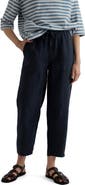 Seasalt Cornwall Sholl Drawstring Tapered Linen Twill Pants