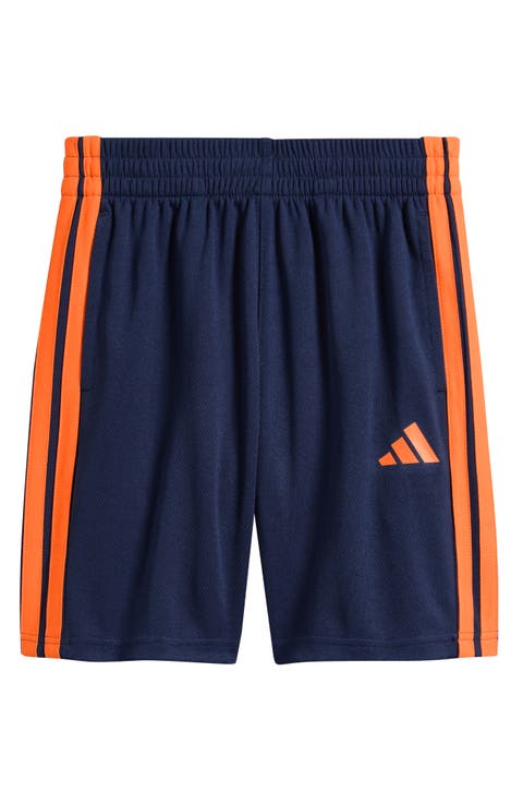 Kids' Essentials 3-Stripes Mesh Shorts (Big Kid)