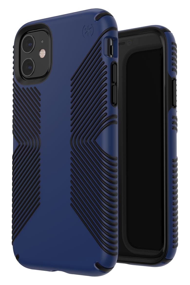 Presidio® GRIP iPhone 11 Case, Alternate, color, COASTAL BLUE/ BLACK