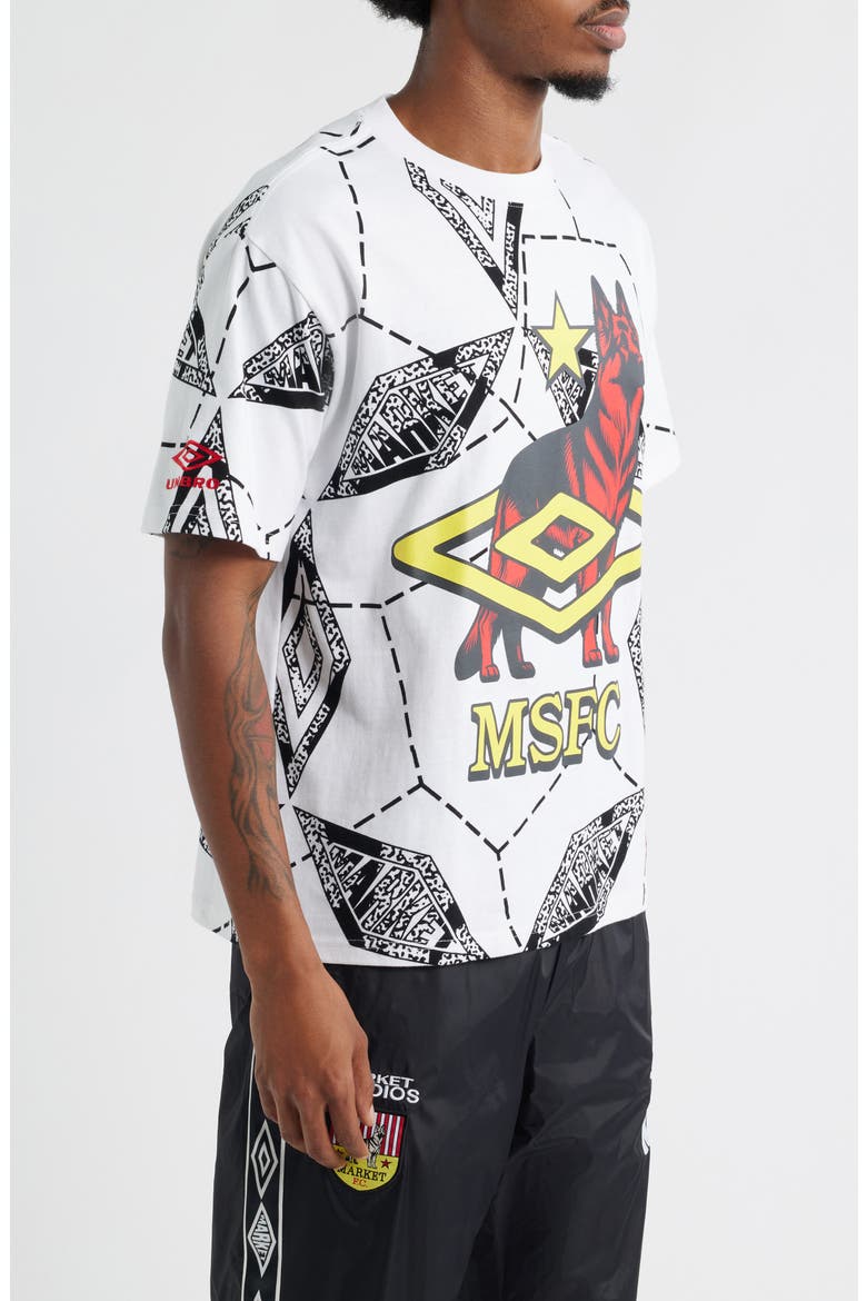 MSFC Graphic T-Shirt, Alternate, color, WHITE / BLACK