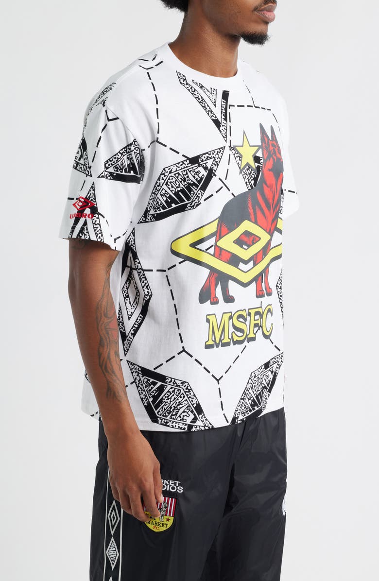 MARKET MSFC Graphic T-Shirt, Alternate, color, White / Black