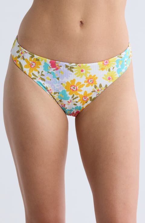 Cali High Leg Bikini Bottoms
