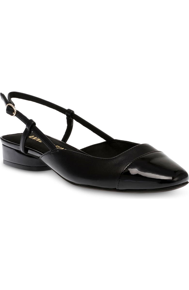 Anne Klein Caigan Slingback Cap Toe Pump, Main, color,