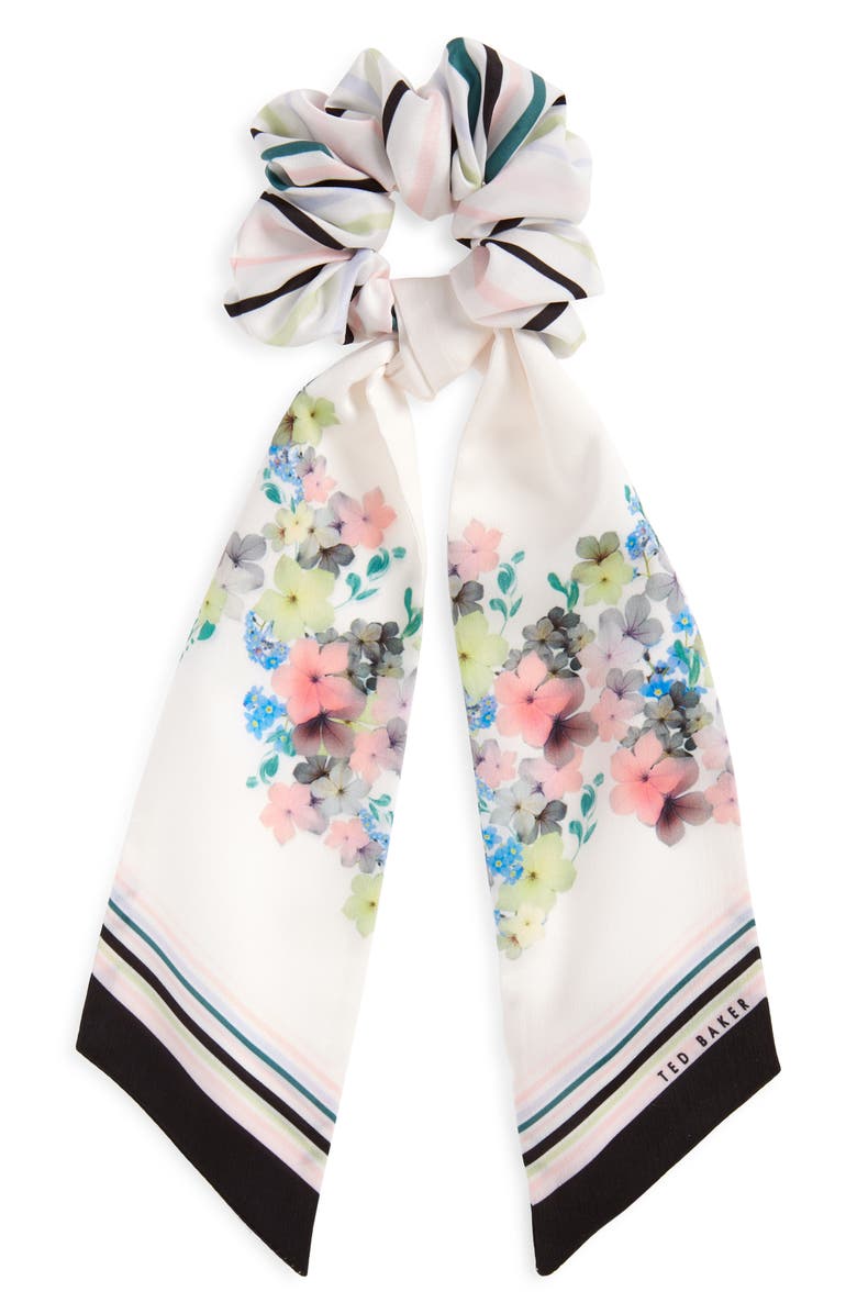 Ted Baker London Posseey Floral Scrunchie Scarf, Main, color, 