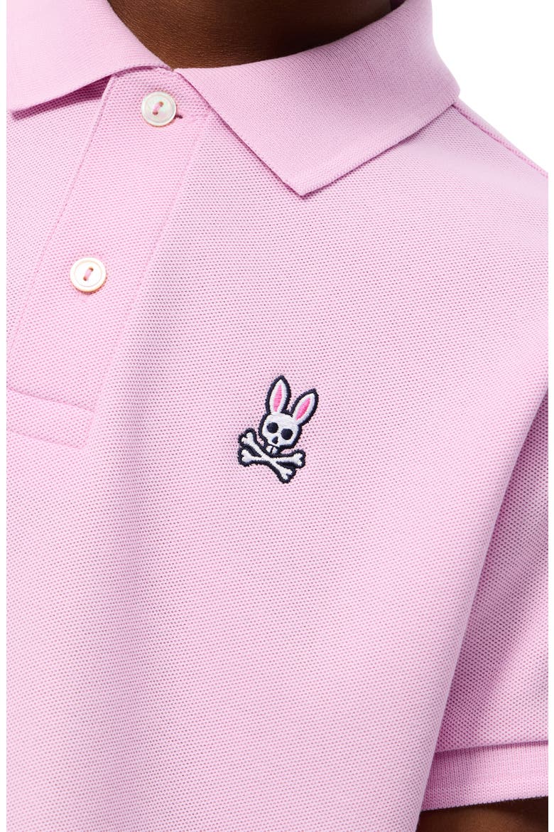 Kids' Classic Piqué Knit Polo, Alternate, color, PEONY PINK