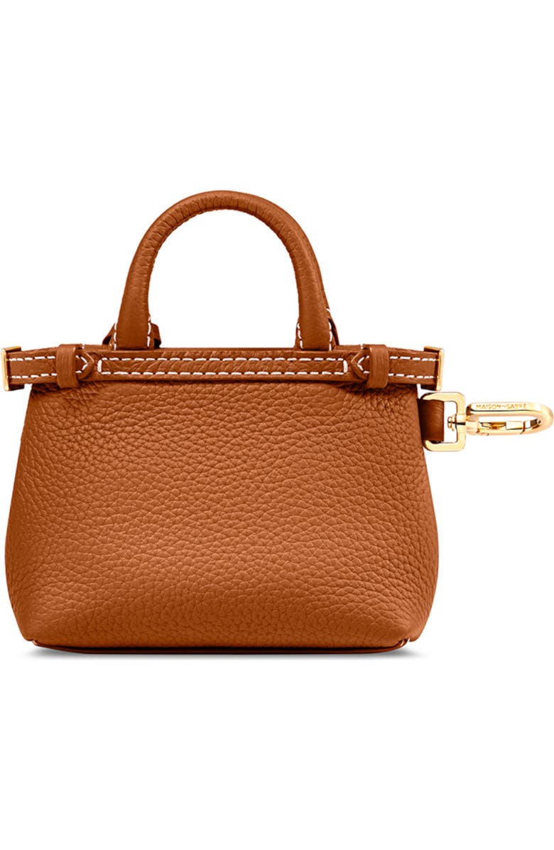 MAISON de SABRÉ The SABRÉMOJI Petite Palais Charm, Alternate, color, Pecan Brown