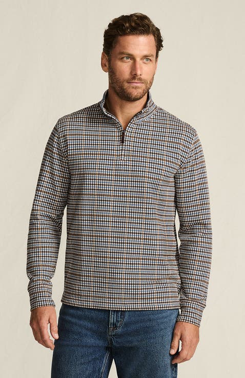 Bedford Rib Casual Quarter Zip Sweater