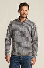 Lands' End Bedford Rib Casual Quarter Zip Sweater
