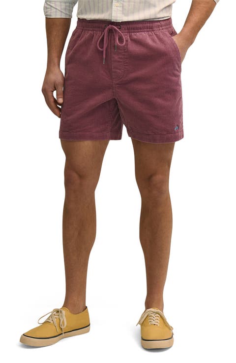 Corduroy Drawstring Shorts