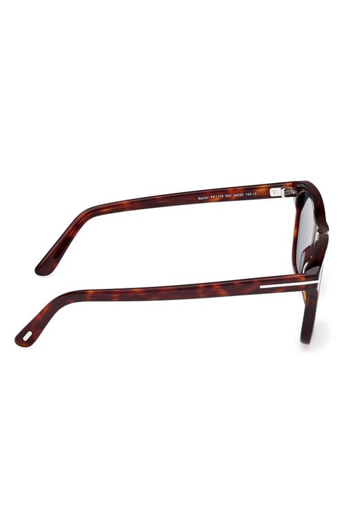 Tom Ford Barron 54mm Square Sunglasses
