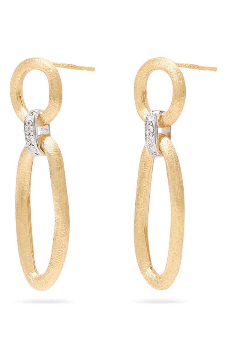 Marco Bicego Jaipur Diamond Link Earrings, Alternate, color,