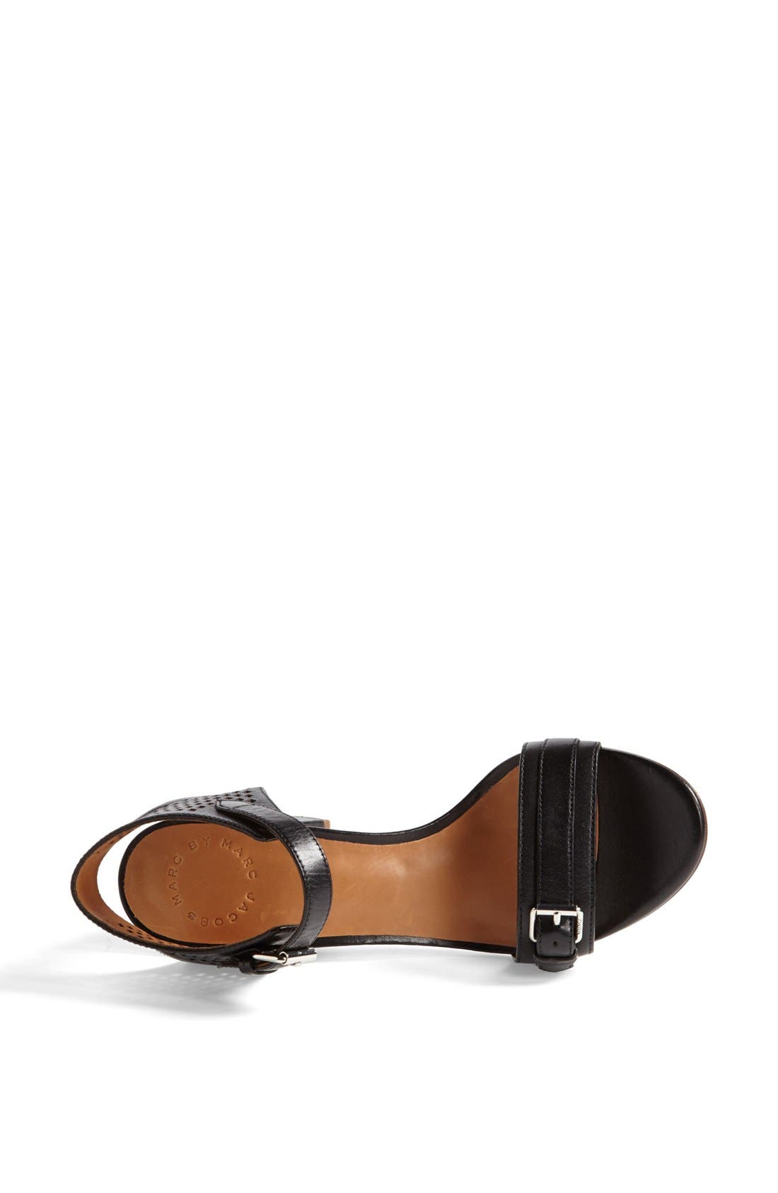 MARC BY MARC JACOBS 'Little Diamonds' Sandal, Alternate, color, BLACK
