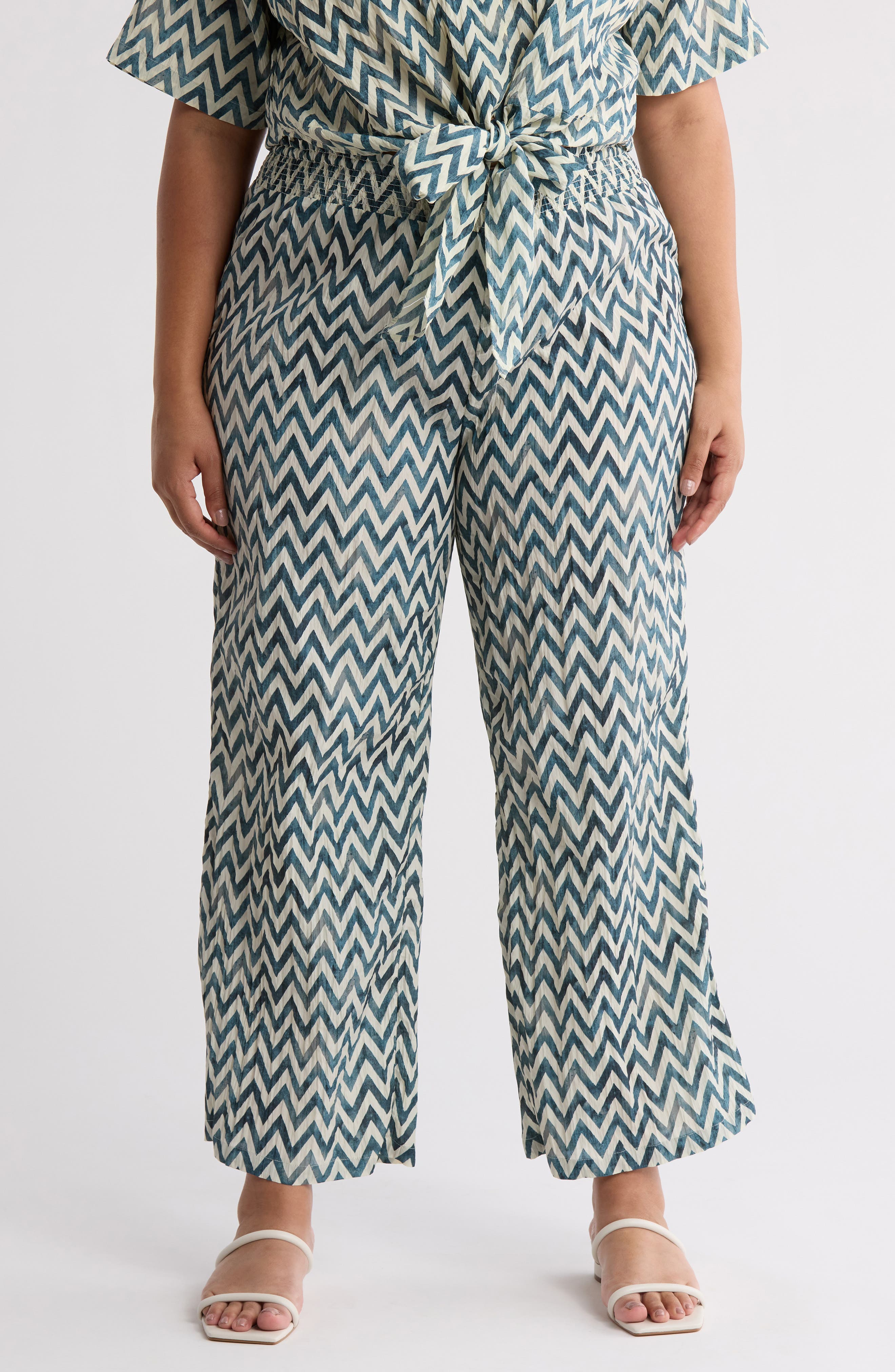 DR2 by Daniel Rainn Smocked Pull-On Pants