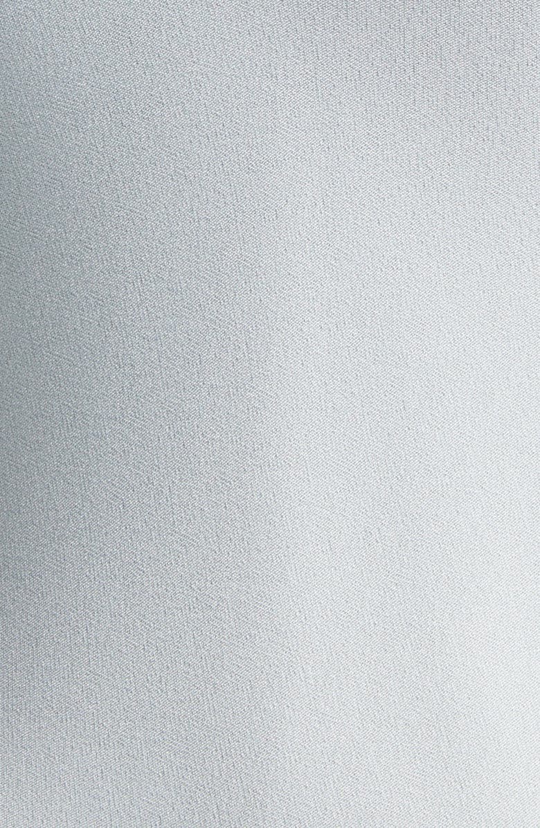 A.L.C. Odette Feathered Crepe Gown, Alternate, color, Slate Blue