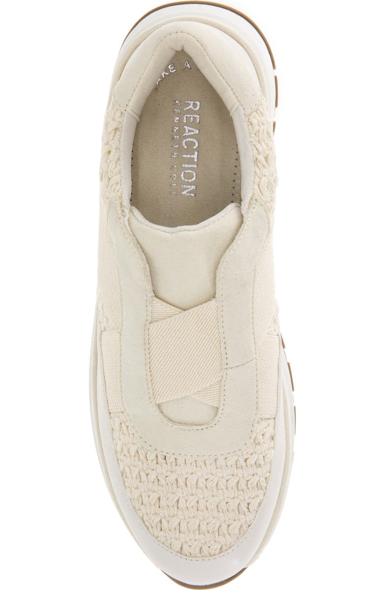 Kenneth Cole Reaction Klancy Sneaker, Alternate, color, Porcelain Crochet