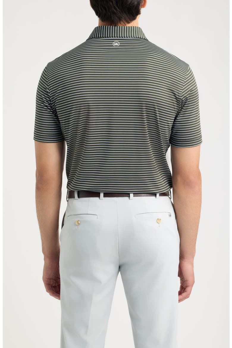 Crown Crafted Performance Jersey Polo, Alternate, color, DARK OLIVE