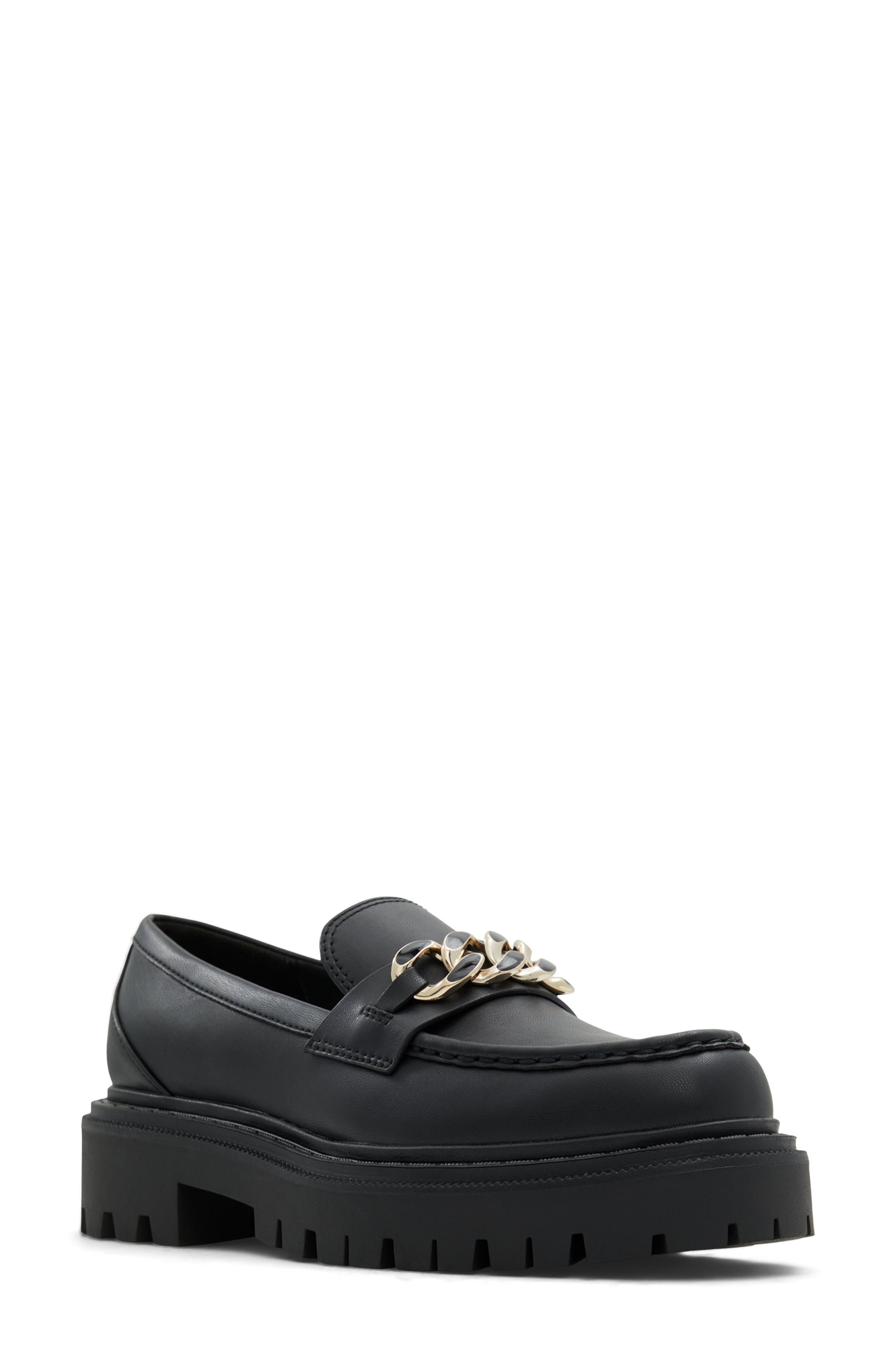 ALDO Brixtonn Platform Loafer, Main, color, Black