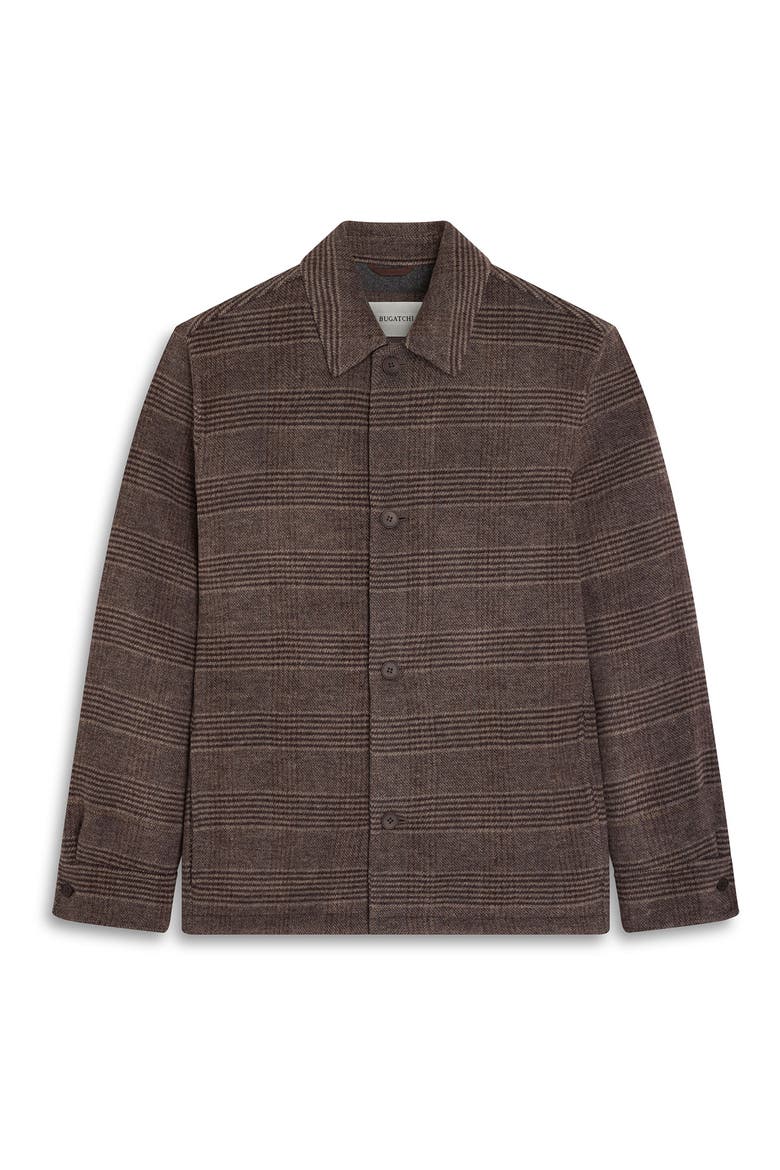 Wool Blend Blouson Jacket, Alternate, color, TRUFFLE