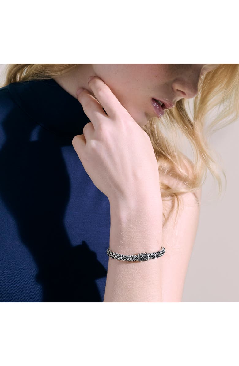 John Hardy Icon Gold & Sterling Silver Bracelet, Alternate, color, Silver