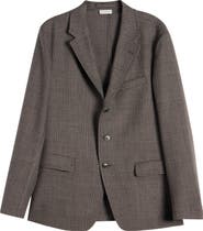 Dries Van Noten Bilbo Glen Plaid Wool Sport Coat