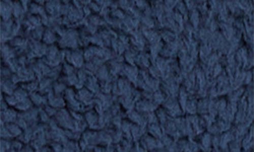 7 For All Mankind Faux Shearling Bear Jacket In Blue