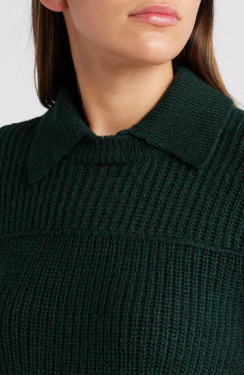 Rag & Bone Madix Wool & Alpaca Blend Sweater Polo In Multi