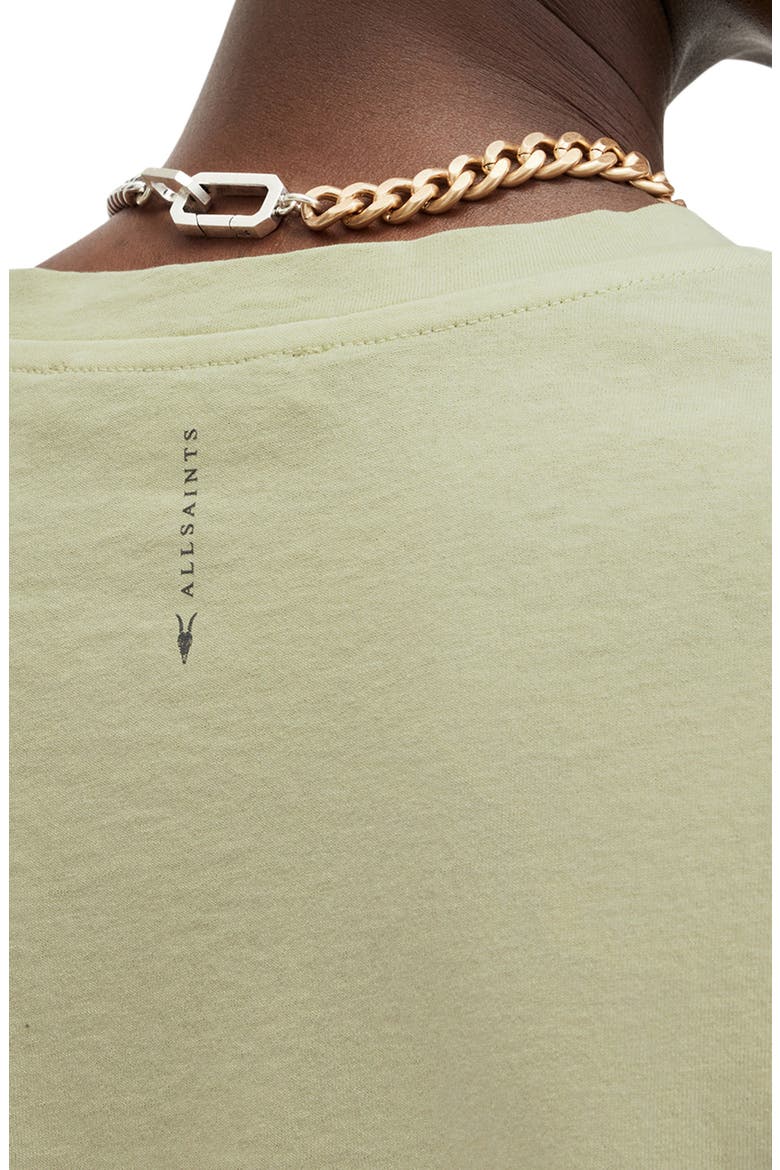 Anna Cotton T-Shirt, Alternate, color, EARTH GREEN