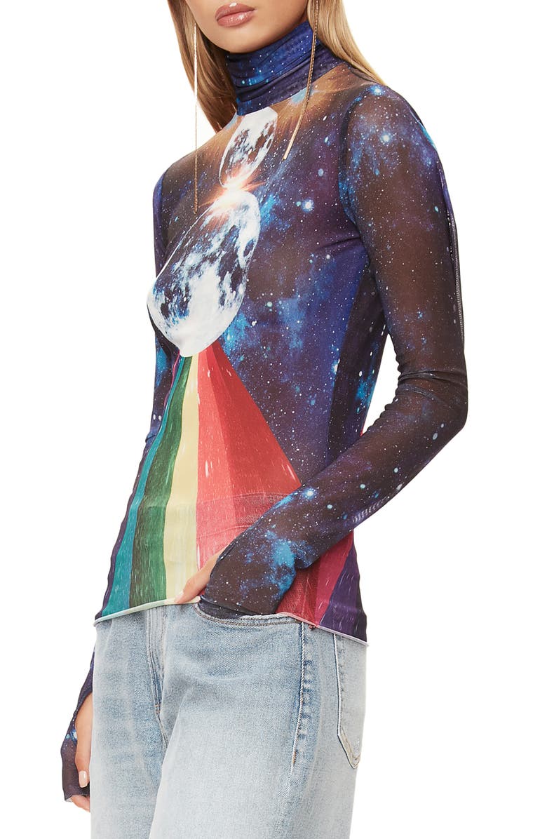 AFRM Zadie Semi Sheer Turtleneck, Alternate, color,