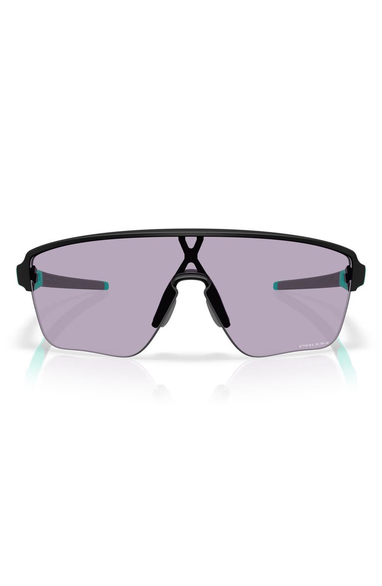Oakley Corridor 42mm Semirimless Prizm<sup>™</sup> Shield Sunglasses, Alternate, color, Black Blue