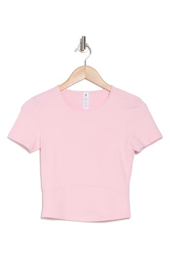 Yogalicious Nude Tech Pandora Short Sleeve Crop T-shirt