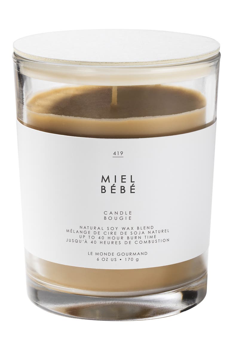 Miel Bébé Scented Candle, Main, color, NO COLOR
