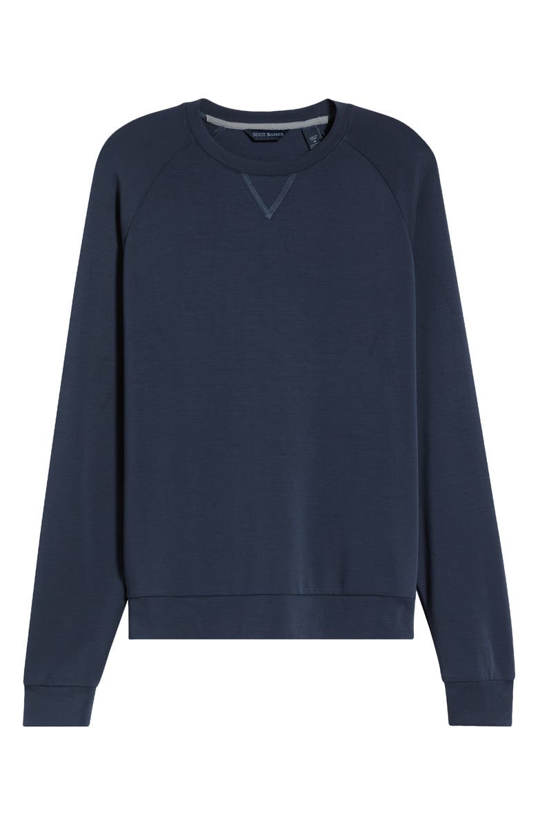 Scott Barber V-Stitch Performance Crewneck Sweatshirt, Alternate, color, 