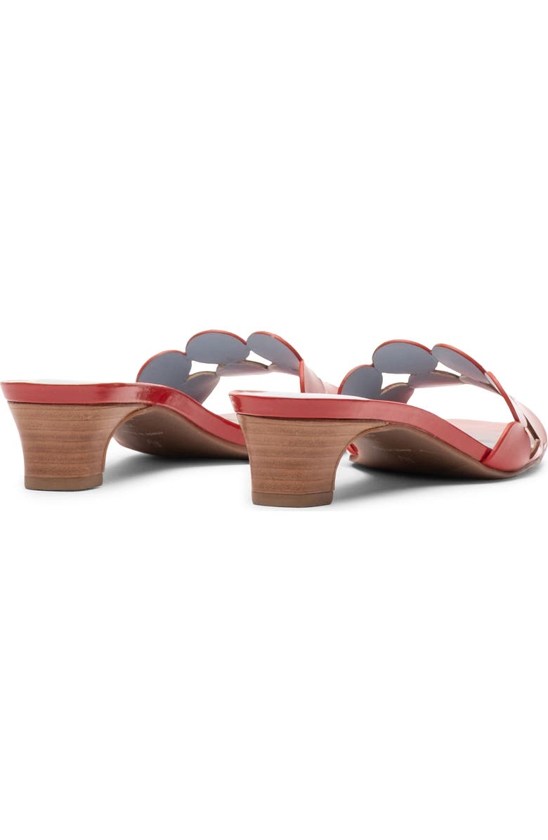 Frances Valentine Sandy Block Heel Sandal, Alternate, color, Red