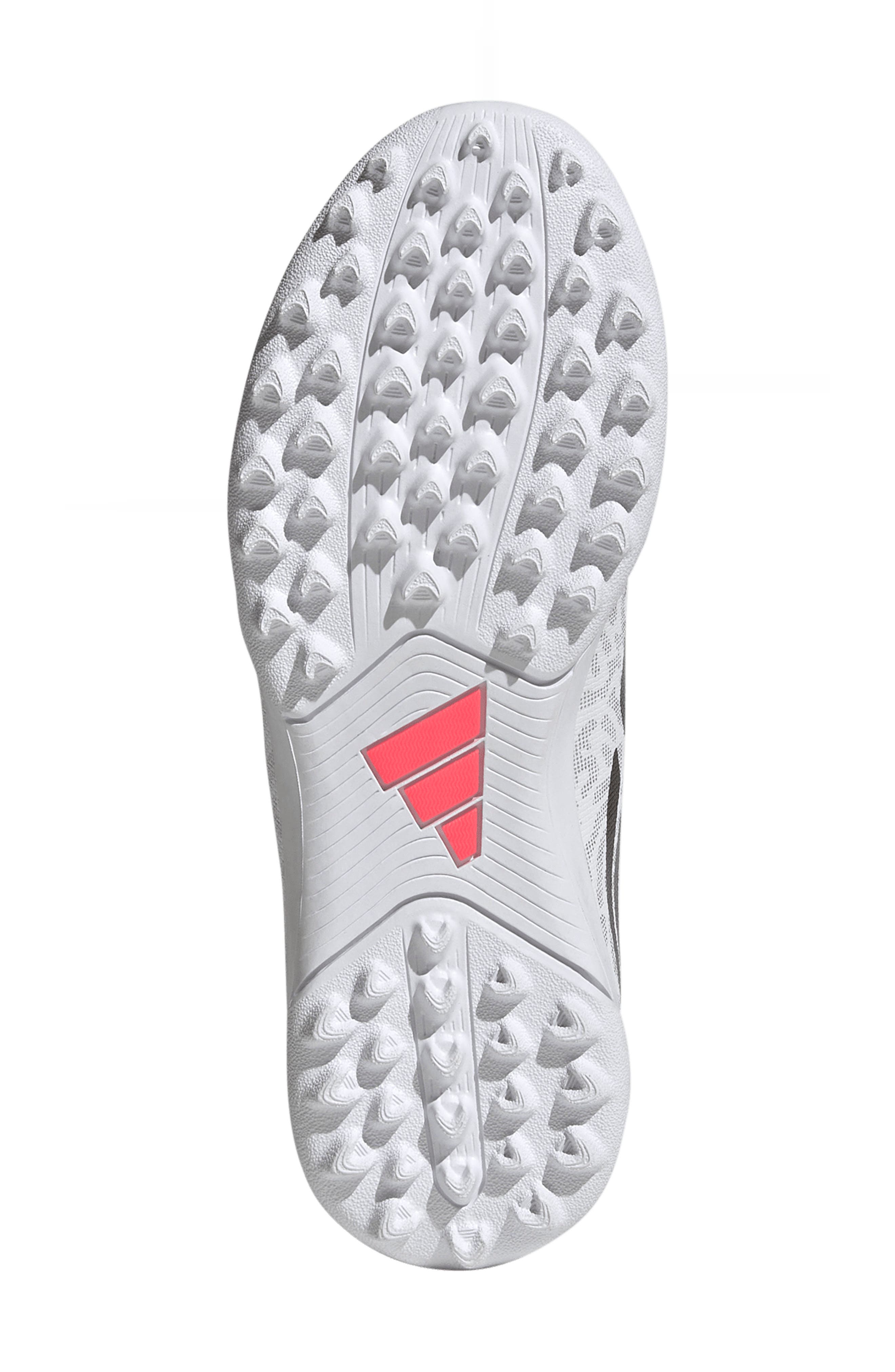 Kids' Predator Club Soccer Cleat, Alternate, color, WHITE/ TURBO/ BLACK