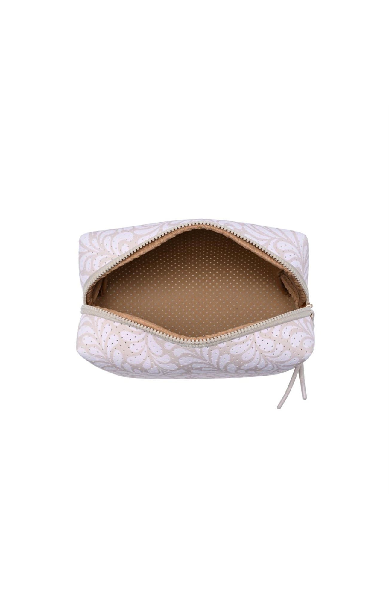Airy Edit Cosmetic & Travel Organizer Pouch, Alternate, color, Natural