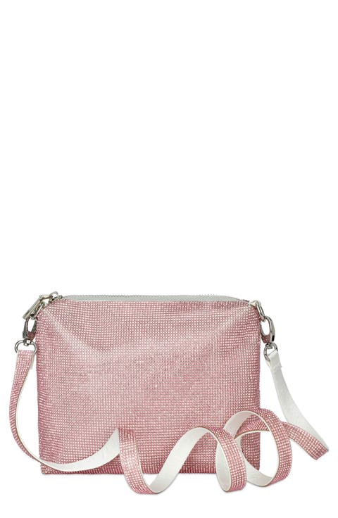 Kids' Crystal Embellished Crossbody Bag