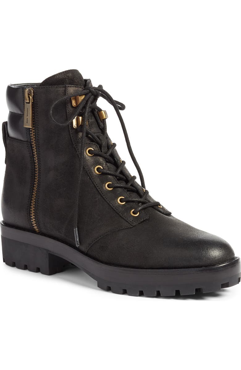 MICHAEL Michael Kors Rosario Combat Boot, Main, color,