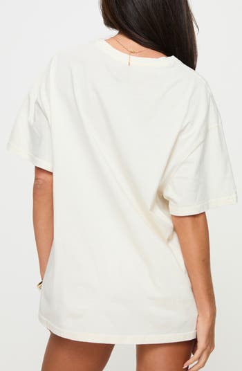 Local Produce Oversize Cotton Graphic T-Shirt