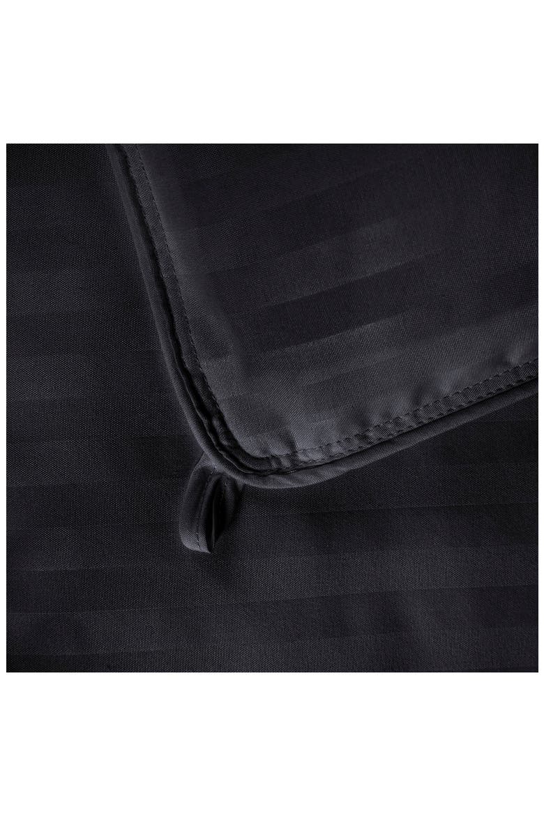 Reversible Down Alternative Comforter, Alternate, color, BLACK